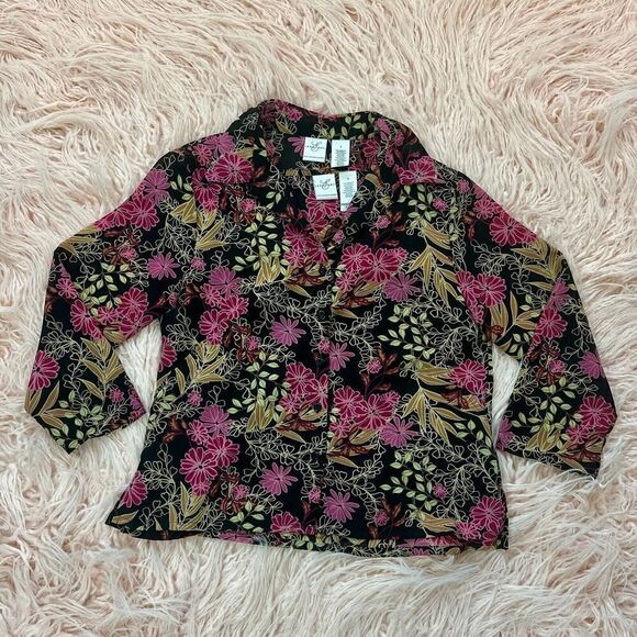Women’s Vintage Size 6 Jacket & Blouse - Picture 1 of 3